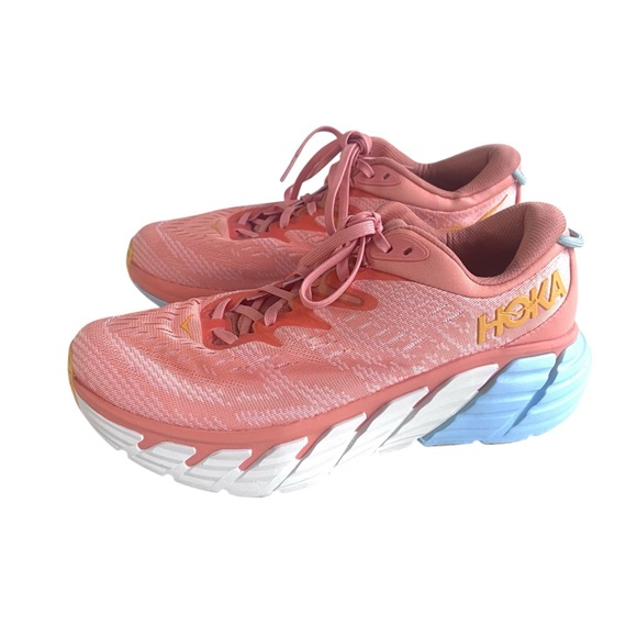 Hoka Shoes - HOKA Orange ladies sneakers 10